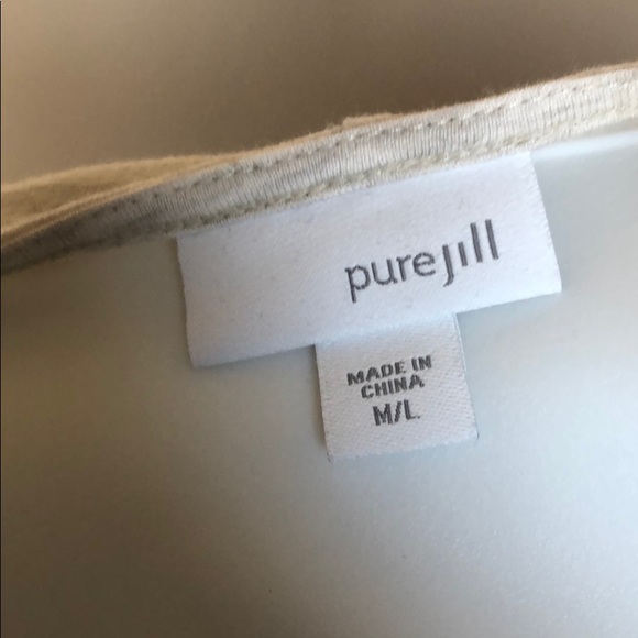 Purejill comfy over-sized t-shirt with design trim - Picture 4 of 4